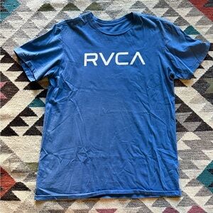 RVCA Classic Blue Short Sleeve Tee